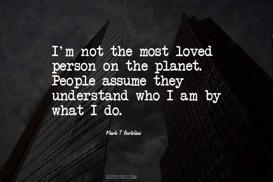 Assuming People Quotes #1855813