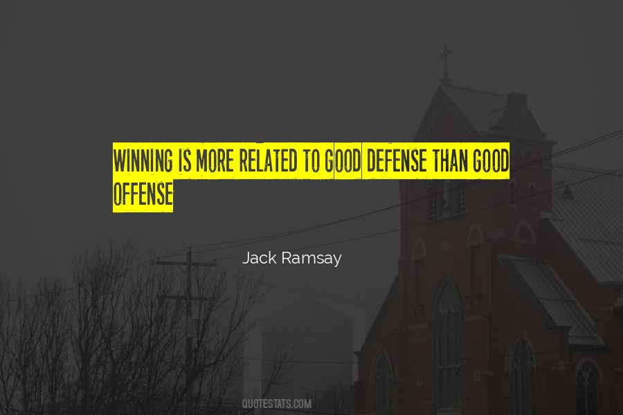 Quotes About Good Defense #824334