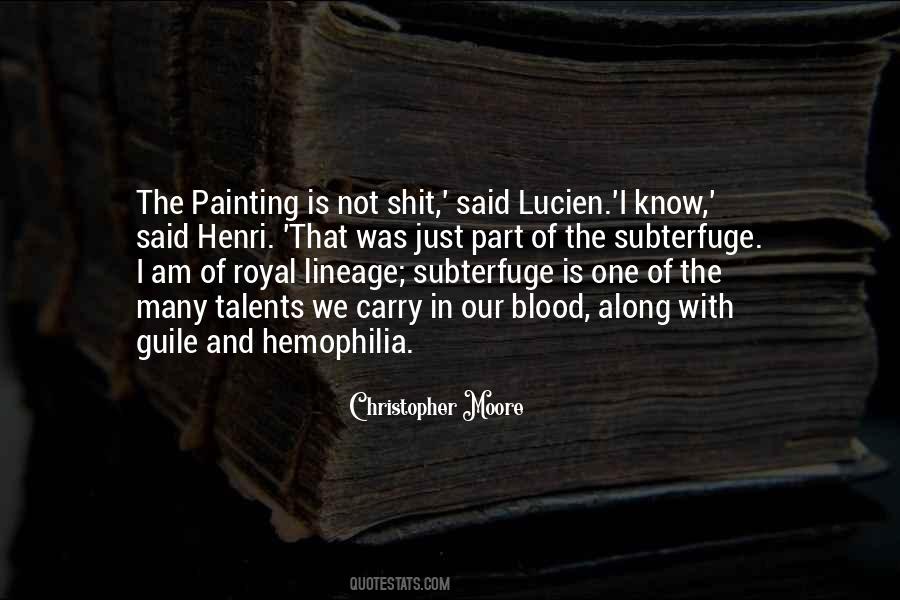Quotes About Hemophilia #1190168