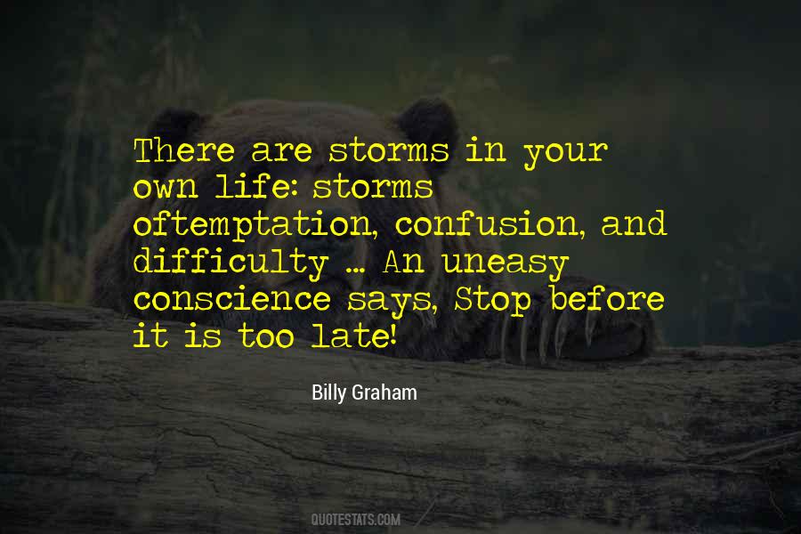 Life Storms Quotes #1864859