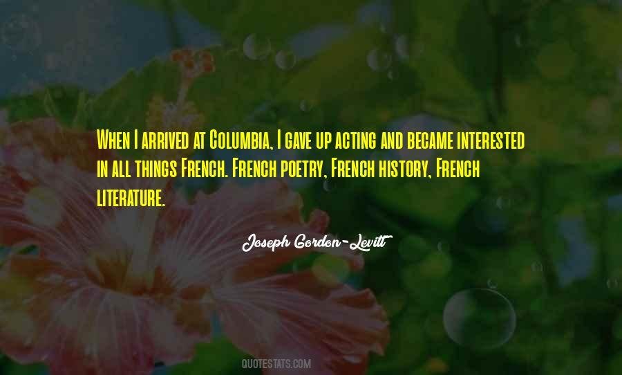 French Literature Quotes #935362