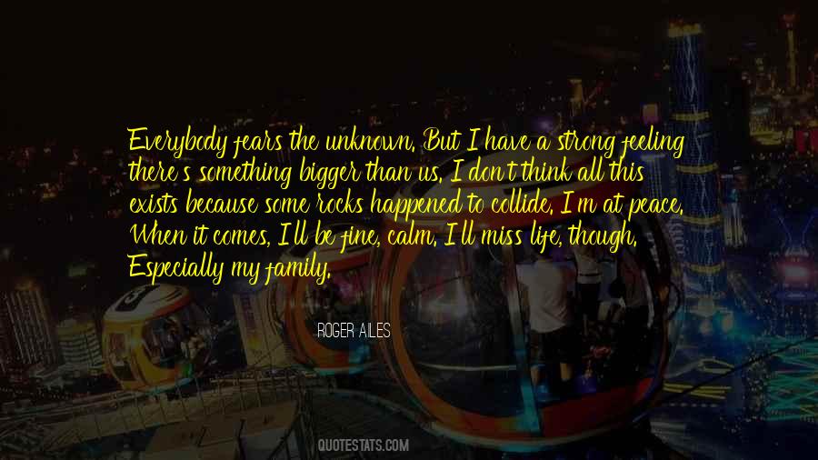 Feeling At Peace Quotes #1171170