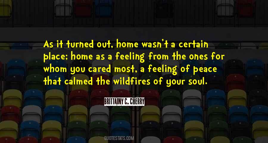 Feeling At Peace Quotes #425150