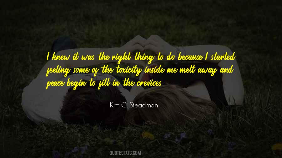 Feeling At Peace Quotes #92586