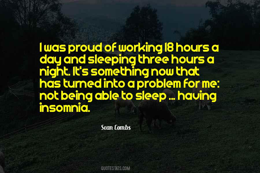 Quotes About Not Being Able To Sleep #580264