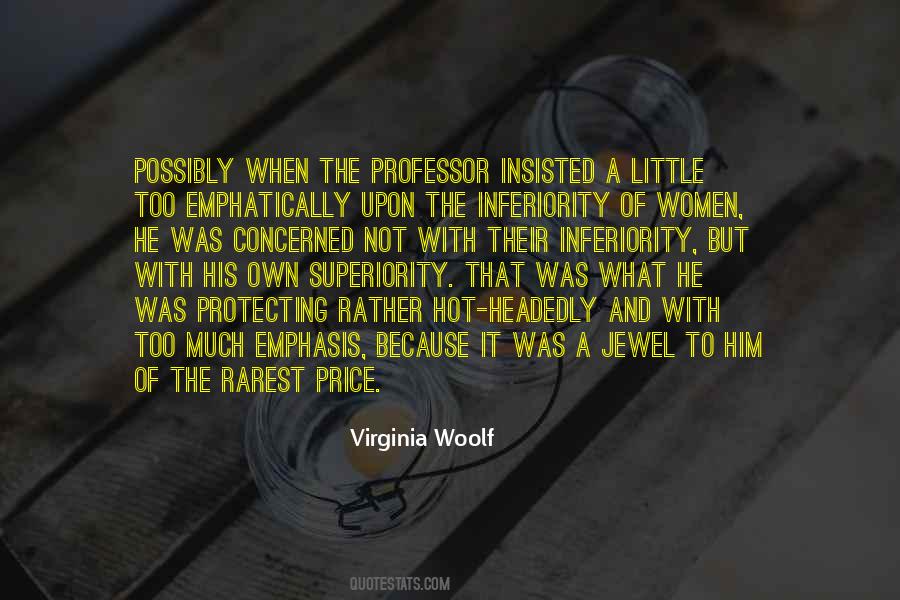 Quotes About Women's Inferiority #168443