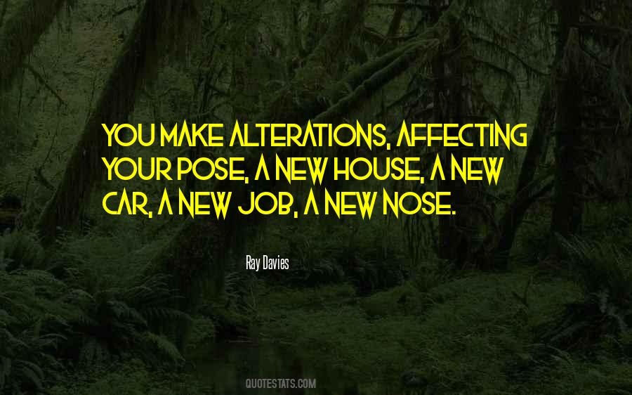Quotes About Alterations #145388