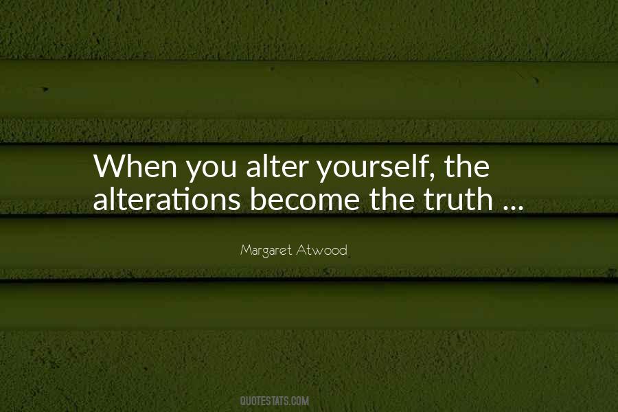 Quotes About Alterations #646867