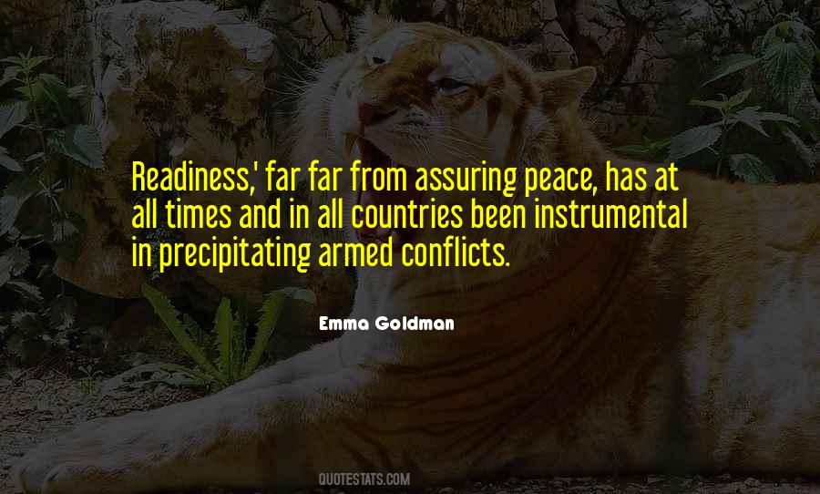 Quotes About Armed Conflict #1839457