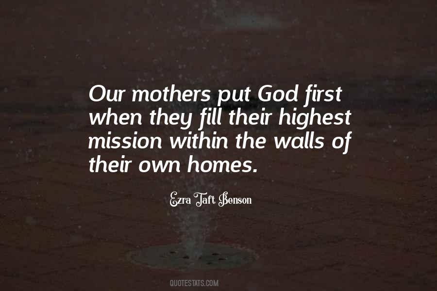 When Mothers Quotes #730909