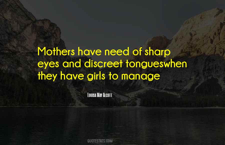 When Mothers Quotes #757934