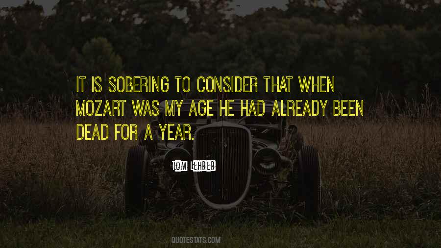 Quotes About Sobering Up #1221211
