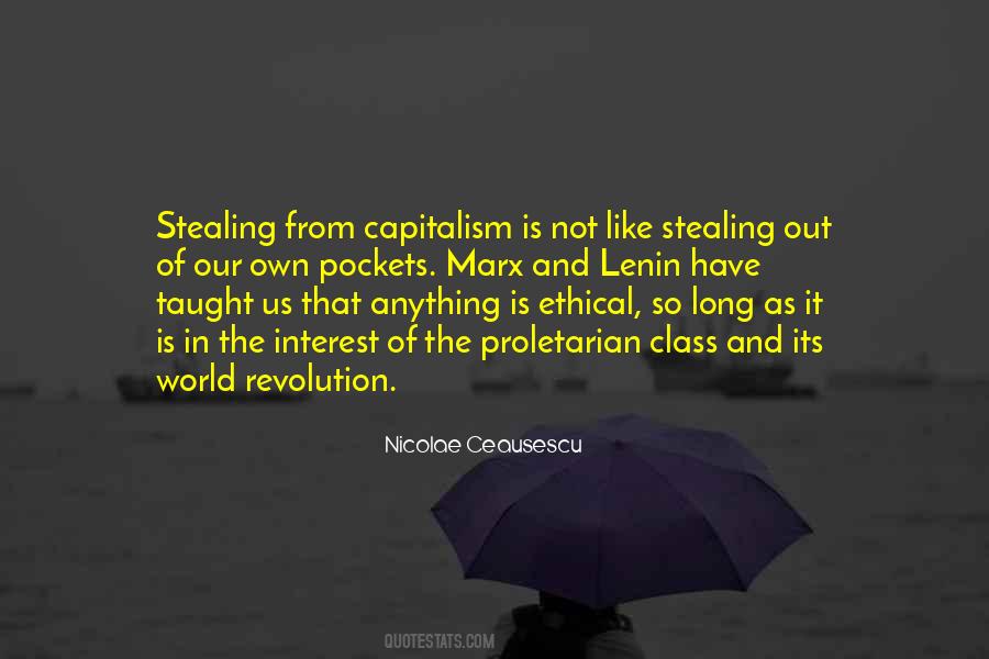 Proletarian Revolution Quotes #123119