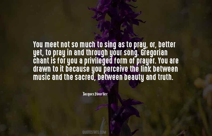 Quotes About Sacred Music #910150