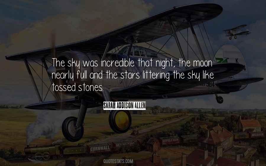 Quotes About The Moon And The Stars #58735