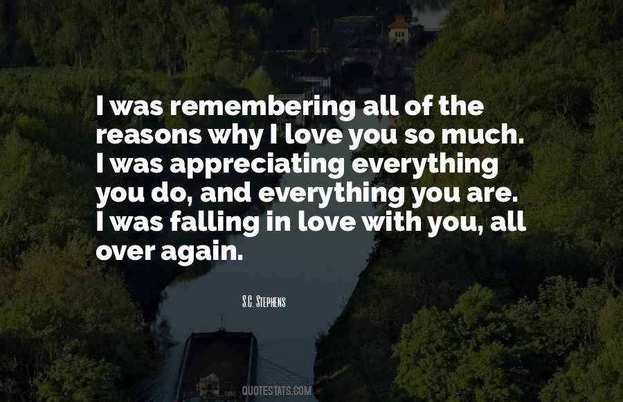 Quotes About Reasons Why I Love You #541971