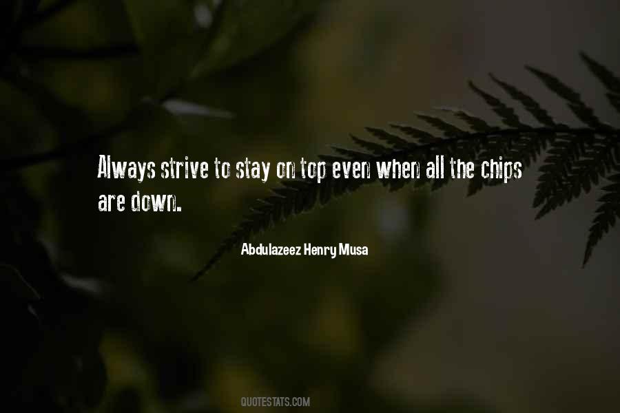 Always Strive Quotes #1473379