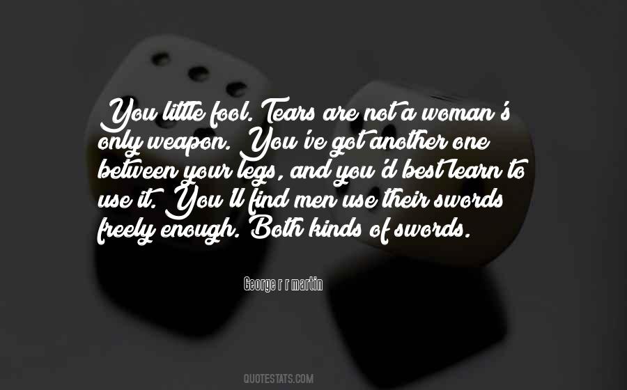 Quotes About Swords #1144677