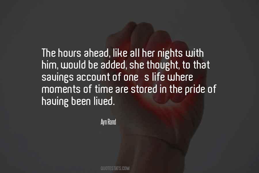 Ahead Are Quotes #46915