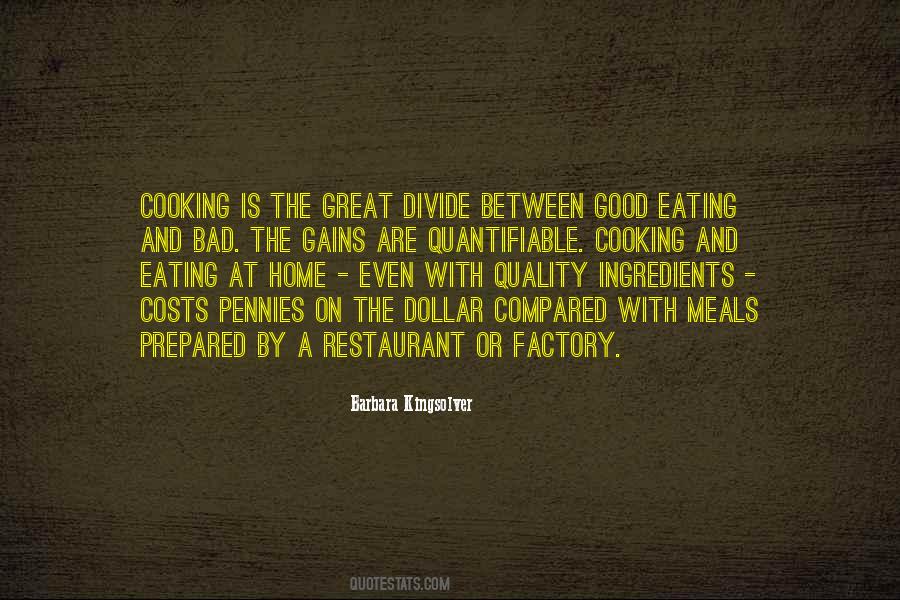 Quotes About Great Meals #371126