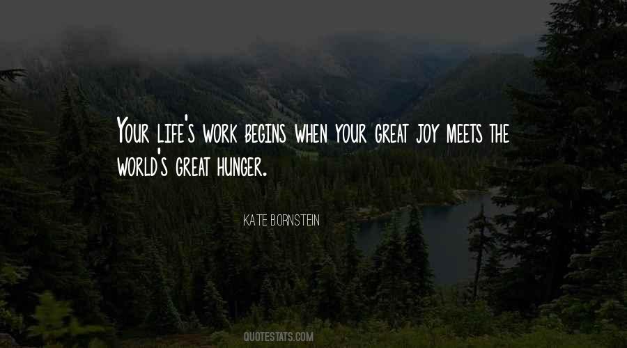 Life S Work Quotes #1197081