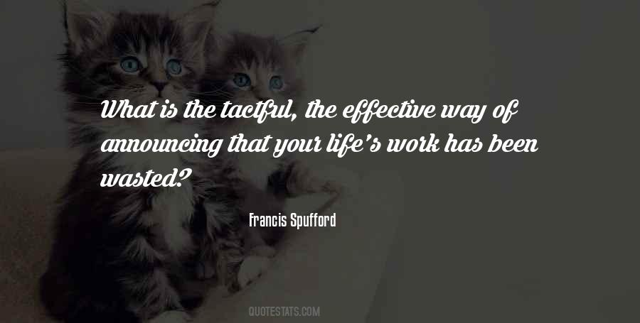 Life S Work Quotes #1314019