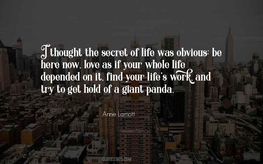 Life S Work Quotes #1409245