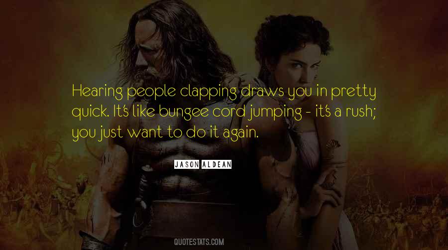 Quotes About Clapping #1492670