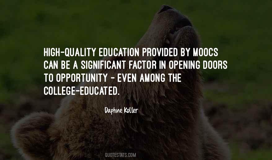 Quotes About Quality Education #822440