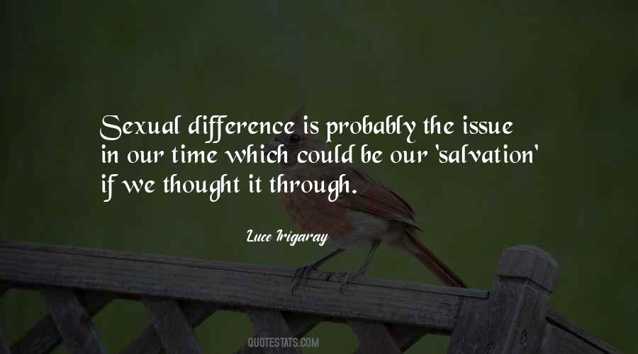 Sexual Difference Quotes #1686057