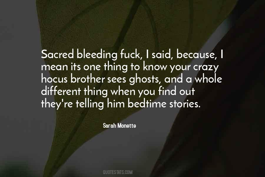 Quotes About Bedtime Stories #56471