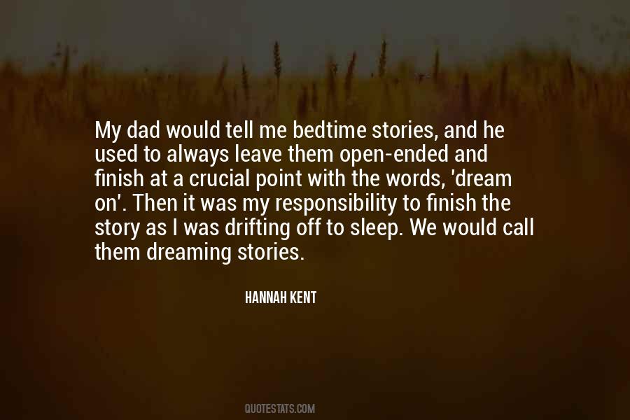 Quotes About Bedtime Stories #807775