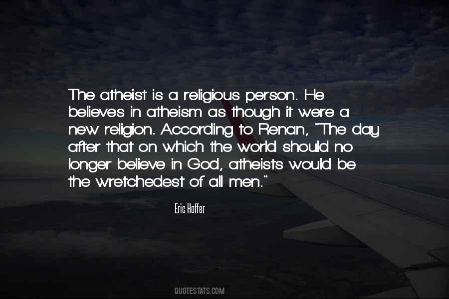 Quotes About Religion Atheist #764099