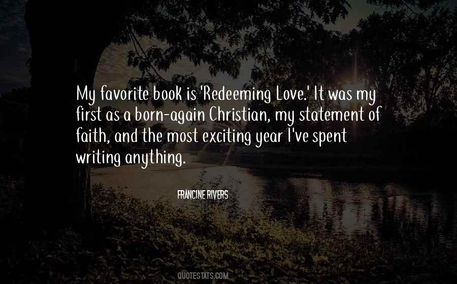 Francine Rivers Redeeming Love Quotes #1286163