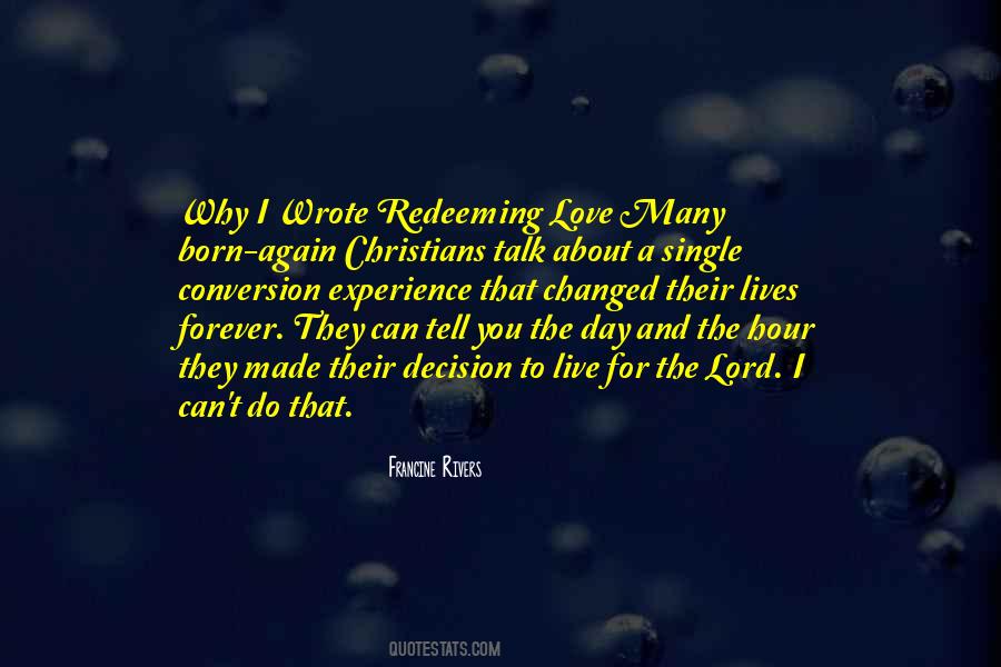 Francine Rivers Redeeming Love Quotes #287144
