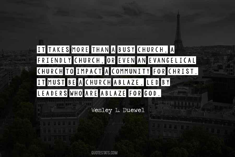 Quotes About Church Community #1031542