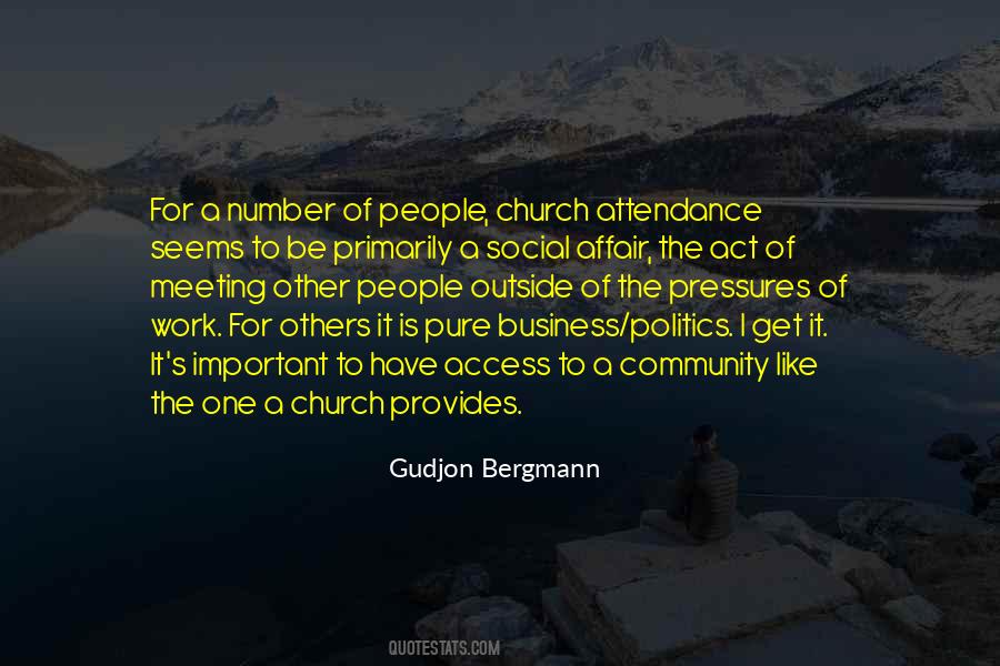 Quotes About Church Community #311743