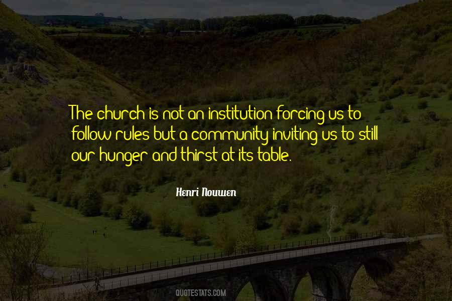 Quotes About Church Community #48495