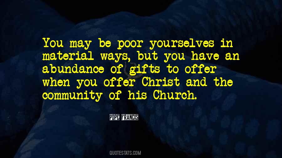 Quotes About Church Community #535019