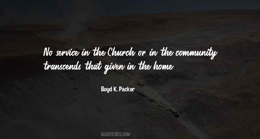 Quotes About Church Community #566150