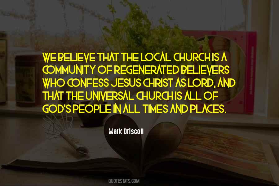 Quotes About Church Community #64413