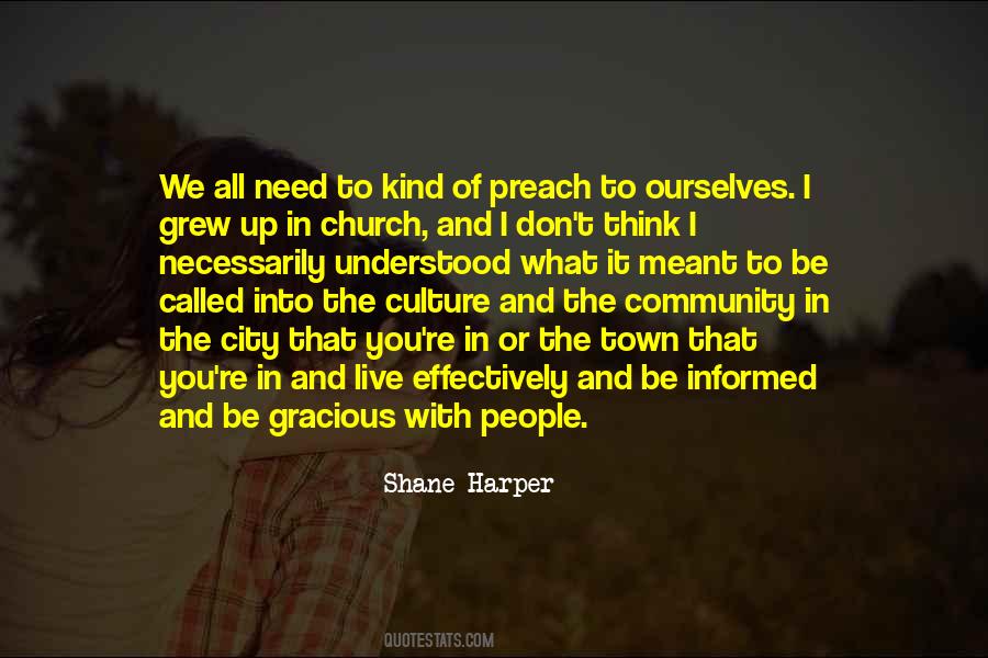 Quotes About Church Community #894291