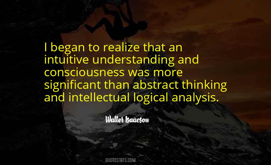 Quotes About Logical Thinking #888069