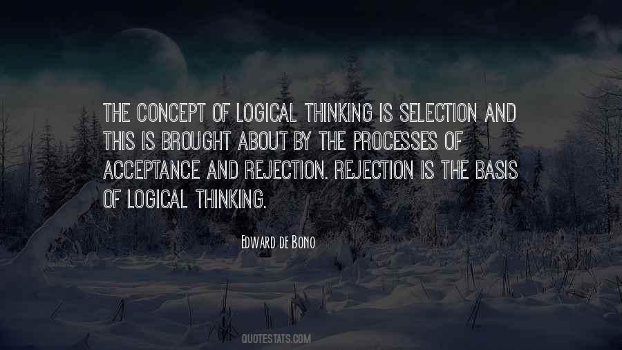 Quotes About Logical Thinking #918266