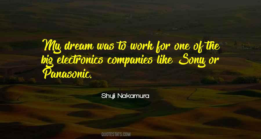Quotes About My Big Dream #1796109