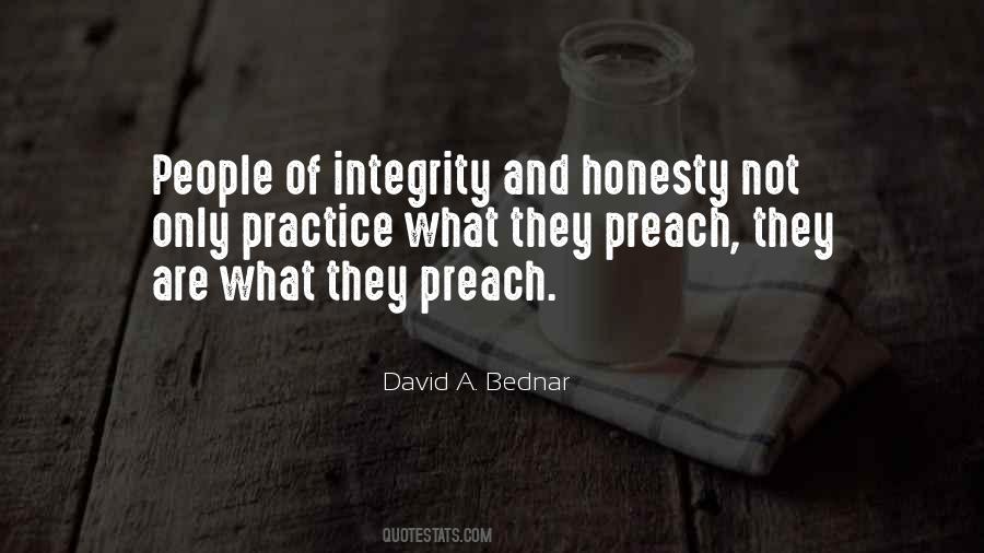 Quotes About Integrity And Honesty #31181