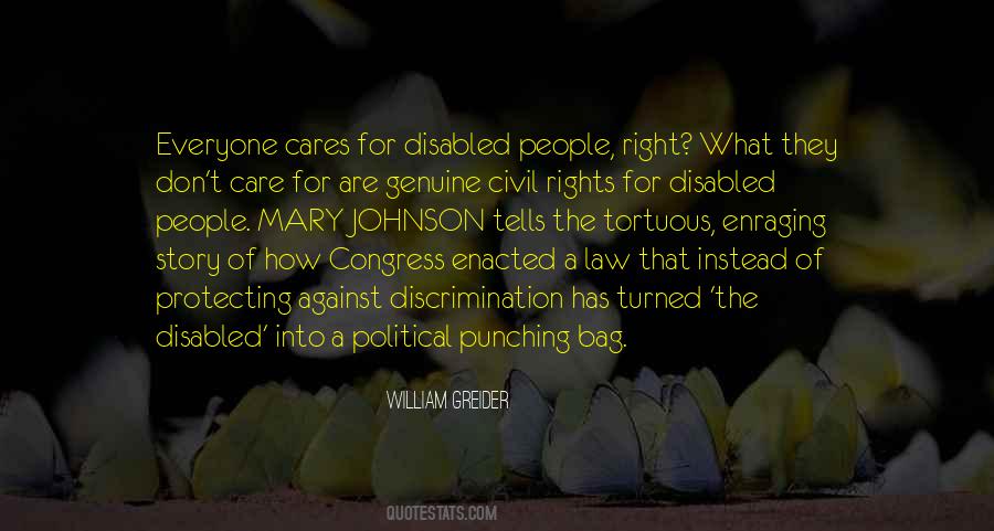 Quotes About The Rights Of The Disabled #1571176