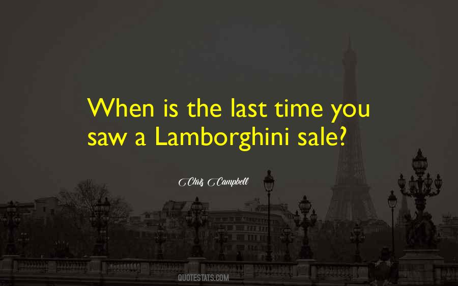 Quotes About Lamborghini #1366791