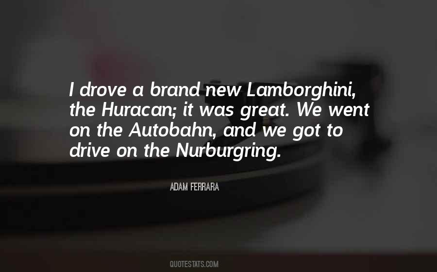 Quotes About Lamborghini #194346