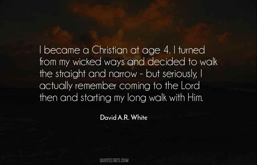 Quotes About The Christian Walk #399349